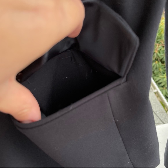 Calvin Klein Flap-Pocket Two-Button Blazer Size 12P - Picture 6 of 14